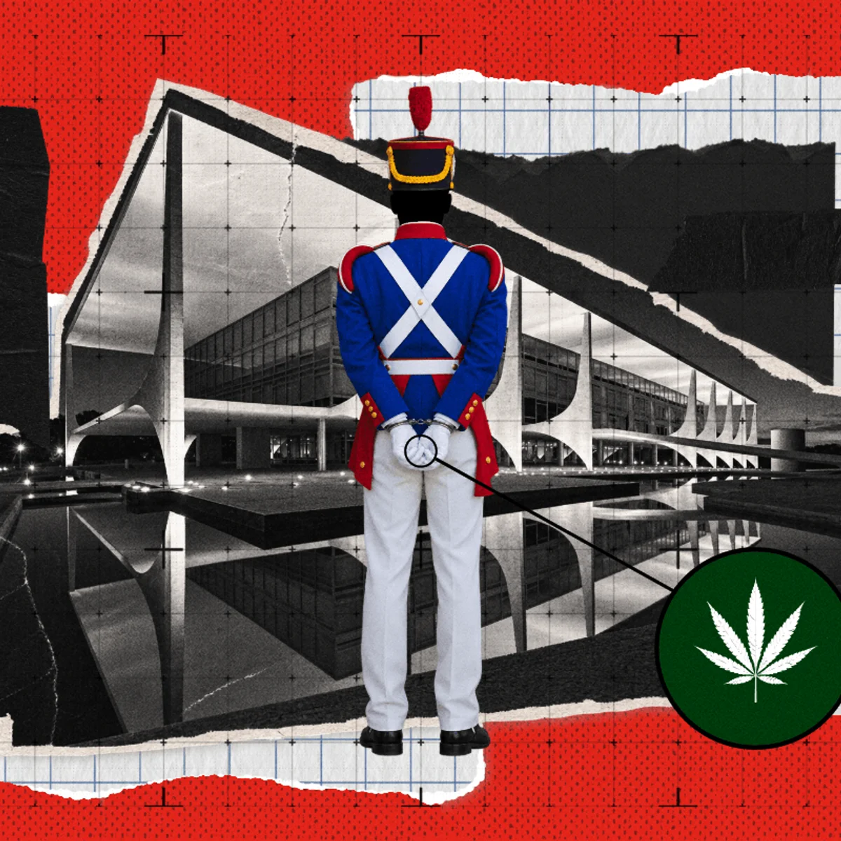 Ex-soldado do Planalto é condenado por portar 0,24g de maconha no trabalho