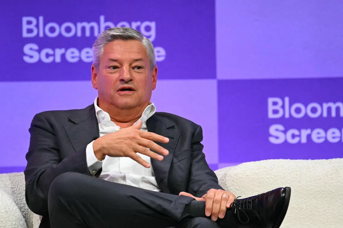 Co-CEO of Netflix Ted Sarandos said the company plans to focus on its core business of producing quality TV shows and movies to make Netflix a must-have service.