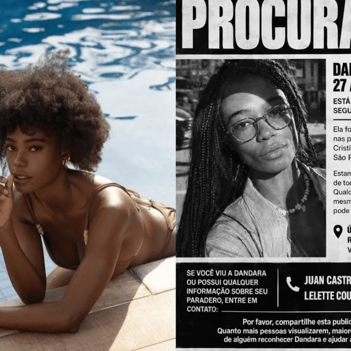 Modelo de 27 anos desaparece em Pinheiros após sair para trançar o cabelo