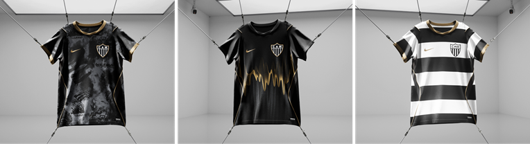 Atlético-MG anuncia camisas finalistas do ‘Manto da Massa’; confira os modelos