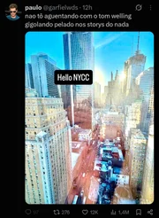 Internautas reagiram à postagem de Tom Welling nos stories do Instagram
