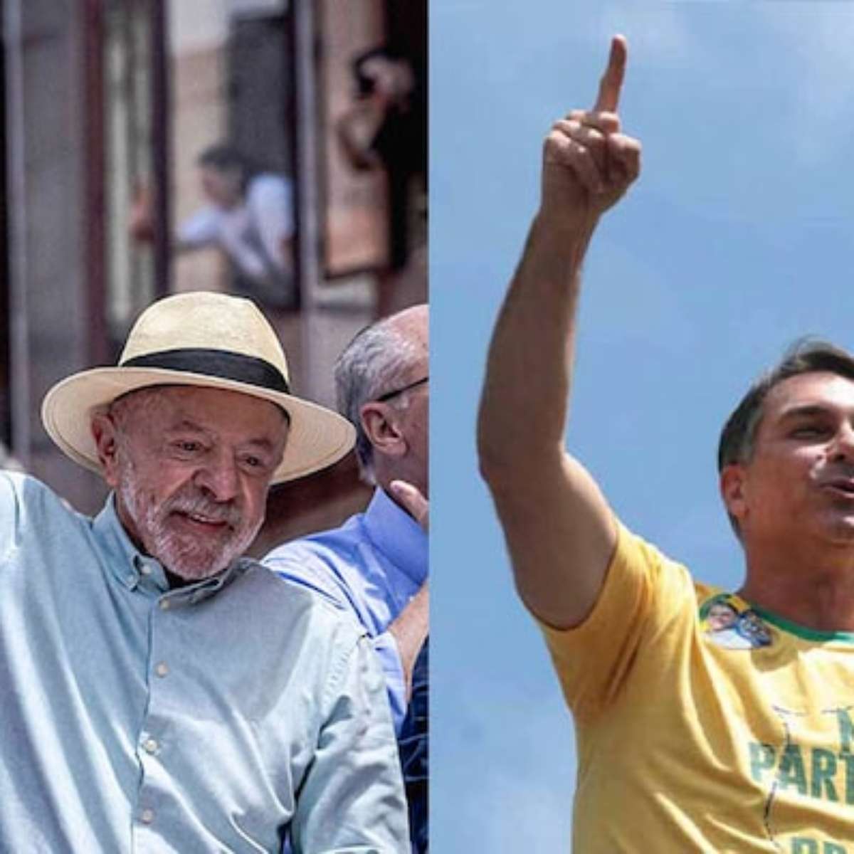 Flávio Bolsonaro e Lula empatam em duas cidades no 1º turno das eleições