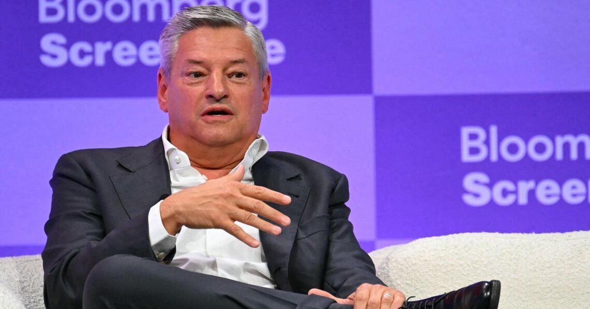 O co-CEO da Netflix, Sarandos, diz: 'poderíamos fazer melhor' após previsão fraca
