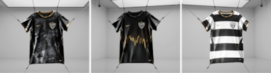 Atlético-MG anuncia camisas finalistas do ‘Manto da Massa’; confira os modelos